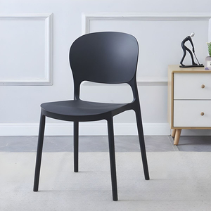 Silla de <span class=keywords><strong>Polipropileno</strong></span> Apilable de <span class=keywords><strong>Diseño</strong></span> Simple y Moderno para el Hogar, Venta al por Mayor - Product Image 2