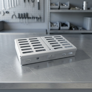 Plateaux à instruments dentaires en acier inoxydable Vitra Instruments, ensemble de 7 pièces, kit chirurgical manuel réutilisable |   Modèle de qualité supérieure 2949 - Product Image 3