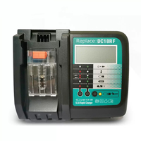VCTPOWER BL1830 18V 3.0Ah Paket Baterai Li-ion Solid State dengan Pengisi Daya DC18RF 800 Siklus Katoda LiMn2O4 untuk Peralatan Listrik