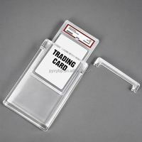 Boîte de protection en acrylique anti-UV pour cartes gradées Pokemon PSA CGC, boîte de protection magnétique 35PT pour cartes de sport, support de rangement pour cartes à collectionner