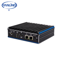 Mini PC de escritorio N1021 con riel Din personalizado con enchufe AMI UEFI BIOS DDR4 RAM Compatible con AU US CN EU