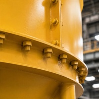 Silo à ciment boulonné 1000T avec dépoussiéreur pour centrale à béton ; Réservoir de stockage en acier de grande capacité 13,5 m