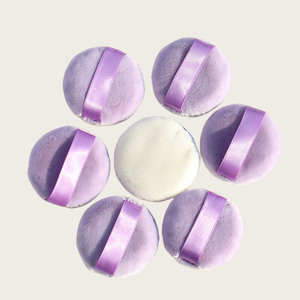 Polvo Compacto Redondo Personalizado de Alta Densidad, Polvo de Maquillaje de Doble Cara, Polvo Suelto Rosa, Morado, Azul, <span class=keywords><strong>Beige</strong></span> para Polvo Seco - Product Image 1