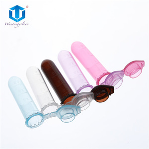 Tubes à centrifuger Wantong de 2 ml à fond pointu et bouchon, multicolores, gradués, en plastique, lot de 500 - Product Image 2