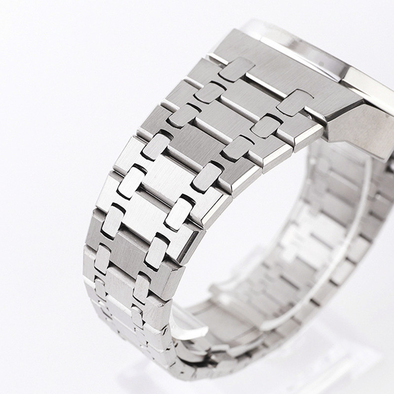 Роскошный комплект мод для Casio GA2100 Интегрированный чехол с резиновым ремешком и пряжкой для часов Сменные аксессуары