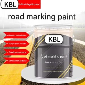 Peinture de marquage routier liquide, diluant pour revêtement en spray, pour garage souterrain, parking, sol intérieur/extérieur, blanc, jaune, acrylique - Product Image 2