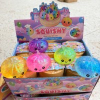 Nouveau produit phare : Jouet à presser Licorne Dumpling aux couleurs arc-en-ciel, anti-stress, jouets squishy, licornes squishy en maltose