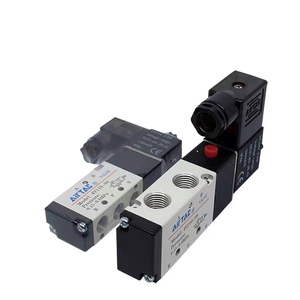 AIRTAC 4V230E-08 4V230P-08 4V310-08 4V320-08 4V300 Serie de piezas neumáticas: Filtro de bobina para medio de trabajo de aire de solenoide - Product Image 2