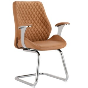 Chaise de bureau en cuir moderne et confortable 36019-1603C/B/A - Product Image 2