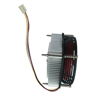 Refroidisseur de processeur bon marché Dongguan fabricant pour PC Intel processeur prise aluminium dissipateur thermique ventilateur 3 broches 4pin fonction Pwm
