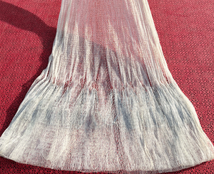 Rete da <span class=keywords><strong>pesca</strong></span> multifilamento personalizzata fatta a mano da <span class=keywords><strong>4</strong></span> <span class=keywords><strong>metri</strong></span> la rete in Nylon resistente più resistente della Cina in vari colori doppio nodo - Product Image 3