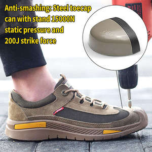 <span class=keywords><strong>UT</strong></span> 2025 S3 펑크 방지 산업 작업 신발 강철 발가락 노동자 안전 sefty 안전 신발 남자 Zapatos 데 Seguridad - Product Image 2