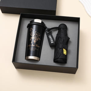 ชุดของขวัญกล่องกระดาษลายดอกลิลลี่พร้อมแก้ว<span class=keywords><strong>กาแฟ</strong></span>และร่ม  รับทำโลโก้ตามสั่ง เหมาะสำหรับกิจกรรม งานประชุม และเป็นของขวัญสำหรับลูกค้า - Product Image 5