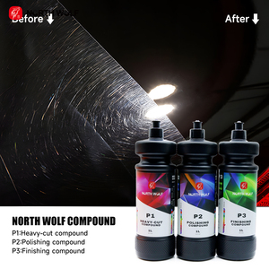 Cera para Pulir Autos North Wolf de Alta Calidad y Ecológica, 500 ml, Líquido para Eliminar Arañazos, Compuesto para Pulir Carrocería, 3 Años - Product Image 4