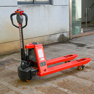 รถยกพาเลทไฟฟ้าแบบเดินตามยี่ห้อ Heli ขนาด 1.2 ตัน 1.5 ตัน แบตเตอรี่ลิเธียม โครงสร้างสแตนเลส รับประกัน 3 ปี สำหรับคลังสินค้าและโรงงาน - Product Image 4