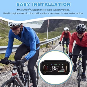 A05Q-48V/60v/72 वी रंगीन एलसीडी डिस्प्ले मीटर कंट्रोल पैनल ईबाइक इलेक्ट्रिक स्कूटर रेट्रोफिट/अपग्रेड नई स्थिति 12 महीने के सीएन/ - Product Image 2