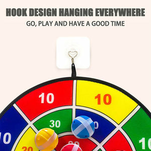 36cm cứng Bảng phi tiêu cho trẻ em W/3 dính quả bóng, phi tiêu Board Set với móc, Hội đồng Quản Trị trò chơi đồ chơi - Product Image 6