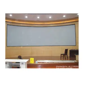 高清家庭影院弧形框架投影仪屏幕，用于教育/会议室
