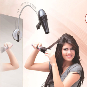 Stainless Steel Hands-free <strong>Hair</strong> <strong>Dryer</strong> Holder Arm, Table Clamp <strong>on</strong> <strong>Stand</strong> for <strong>Hair</strong> Styling, Dog Grooming with No-Sit Haunch Holder - Product Image 1