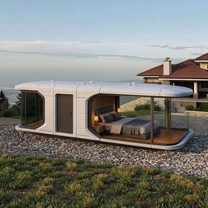 Casa prefabricada de cápsula espacial para el hogar portátil pequeña y duradera de alta calidad para apartamento, Camping, Hotel, uso inmobiliario, invernaderos - Product Image 5