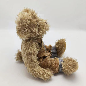 कस्टम <span class=keywords><strong>12</strong></span> इंच का सुपर सॉफ्ट प्लग ब्राउन टेडी भालू खिलौने कपड़े के साथ भरा जानवर - Product Image 2