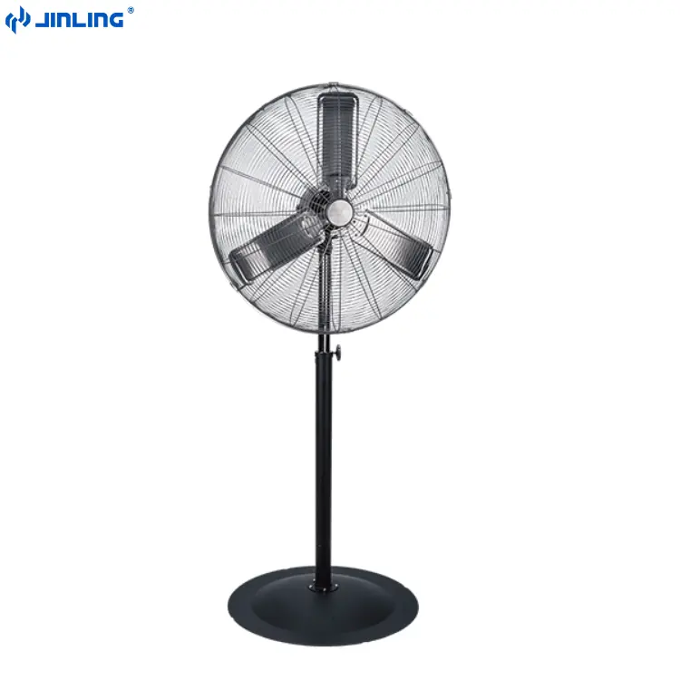 24" 30" High Velocity Oscillating Heavy Duty Air Cooling Ventilation Industrial Pedestal Fan