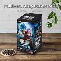 GREENSEED Boîte de boosters de cartes à collectionner d'anime japonais en papier écologique, paquet scellé, jeu de collection pour adolescents et adultes