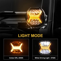 Feux de conduite LED 4 pouces, nouvelle génération, haute luminosité, faisceau combiné 24W, IP67, homologués E-Mark, feux de travail LED pour tout-terrain