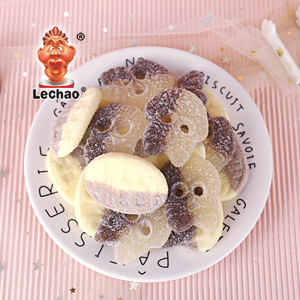 New Arrival Private Label Halal Sweets <strong>Sugar</strong> Coated Gummy Skulls <strong>Candy</strong> Bulk Custom Confectionery <strong>Candy</strong> for Halloween - Product Image 1