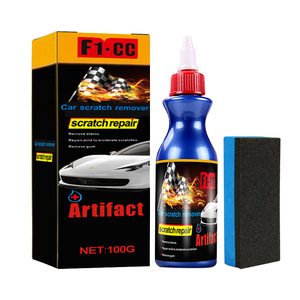 Cire de réparation pour rayures de voiture WarWolf 120 ml, polissage liquide pour éliminer les taches et réparer les rayures - Product Image 1