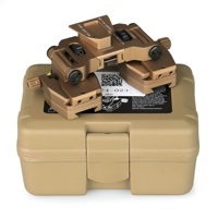 Accessoires de chasse en métal pour l'extérieur, adaptateur de casque PVS 14 Nvg, unités à double tube, kit de jumelles montées sur casque