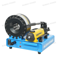 RUIBAO P16 Pompe à main 1 ''Inch 4 Couches Machine à sertir hydraulique Opération facile Sertissage manuel de tuyau Prix d'usine Noyau PLC