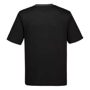 PORTWEST-T-shirt manches courtes noir DX411BKRS DX4-T-SHIRTS ET POLO DE TRAVAIL EAN 5036108359080 - Product Image 2