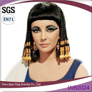 Perruque tressée de style cleopatra, pour demoiselle d'honneur taylor - Product Image 2