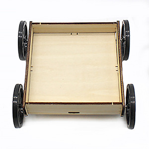 Kit de modèle de chariot à tirer en bois pour enfants, jouet éducatif scientifique STEM, jouet d'apprentissage pour enfants de 4 à 6 ans, assemblage manuel, jouet éducatif - Product Image 4