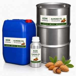Aceite de Almendras Puro y Natural Prensado en Frío, Aceite Portador Premium para Piel, Cabello, Masajes, Aromaterapia, Uso Cosmético y de Cuidado Personal - Product Image 1