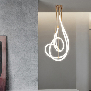 Nordic Designer sala da pranzo soggiorno apparecchi di illuminazione a <span class=keywords><strong>soffitto</strong></span> luci a sospensione LED lampadari moderni luci a sospensione - Product Image 3