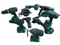 Tianhua OEM Ventes Chaudes Kits Combinés d'Outils Électriques Domestiques 21V 4 ou 6 Pièces Batteries au Lithium Outils Manuels