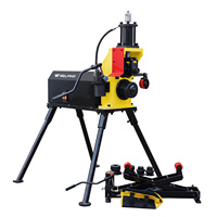 Machine de rainurage de tuyau hydraulique RG-4X léger 8-24 pouces tuyaux en acier fente coupe outil électrique Support OEM/ODM pour mur
