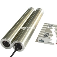 Moteur de tambour de convoyeur à rouleaux à pignon en acier au carbone