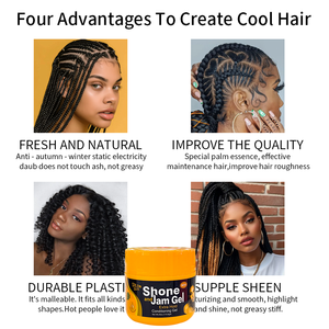 Cera <span class=keywords><strong>per</strong></span> <span class=keywords><strong>Capelli</strong></span> Biologica in Cera d'Api, Gel Texturizzante, Crema Modellante a Tenuta Forte, Pomata Anti-Crespo a Lunga Durata, Unisex - Product Image 3