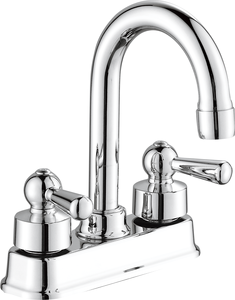 Robinet mélangeur à double poignée en laiton d'origine chinoise avec traitement de surface chromé durable - Product Image 6