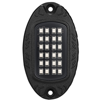 14 Projecteurs LED RGB en Aluminium pour Camions et Jeeps - Étanchéité IP68, Contrôle Double Zone, 16 Millions de Couleurs, Montage Sous Châssis