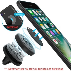 ที่ยึดในรถ2ชิ้นสำหรับ iPhone 14/15/16, สำหรับ Samsung, MB000049ที่ยึดโทรศัพท์แม่เหล็กติดช่องระบายอากาศอเนกประสงค์