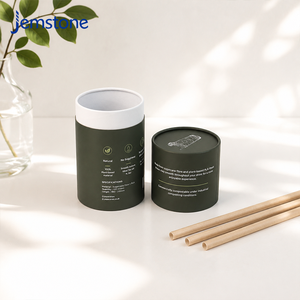 Wholesale Paper Straw Cylinder Packaging <b>Box</b> Round Cardboard Tube Custom <b>Kraft</b> Paper Tube Packaging for Beverage Supplies - Product Image 3
