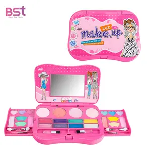 Best Selling Pretend Child Cosmetic Kit Pallet Toys Princess Beauty Makeup Set Safe Girls Make Up Toys