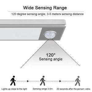 Luz LED para Gabinete con Sensor de Movimiento Personalizable, Luz Cálida Blanca para Cocina, Baño y Armario, Temperatura de Color 6000K - Product Image 2