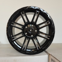 Jantes de voiture tout-terrain de nouvelle conception 6x139.7 5x127 17 18 19 pouces en alliage d'aluminium durable