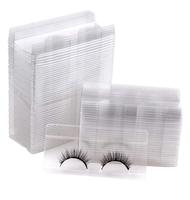 Vente en gros de boîte de cils transparents de luxe plateaux de boîtes d'emballage de cils étui pour crème pour le visage et huile de vernis à ongles