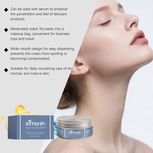 Crema hidratante facial calmante, textura ligera, fácil de aplicar, hidratante, no pegajosa, crema facial diaria adecuada para todo tipo de piel - Product Image 6